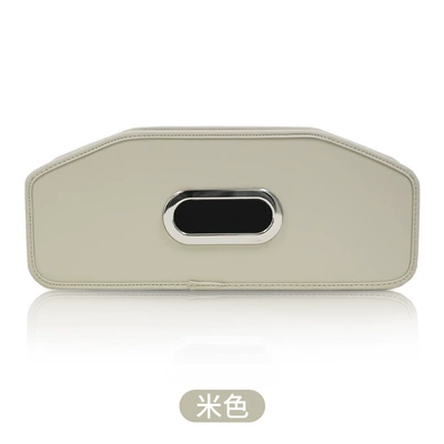 Car Seat Back Storage Box, Car storage bag/box - beige-foldable-chair-back-storage-box