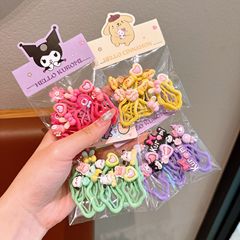 子供云ヘアクリップ可爱いサンリオ髪饰り女の子クロミクリップ女の赤ちゃんいちご熊ヘアークリップ