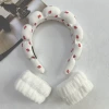 F белый, маленькая клубника, набор из 3 шт.