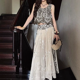 连衣裙;半身裙;时尚休闲套装