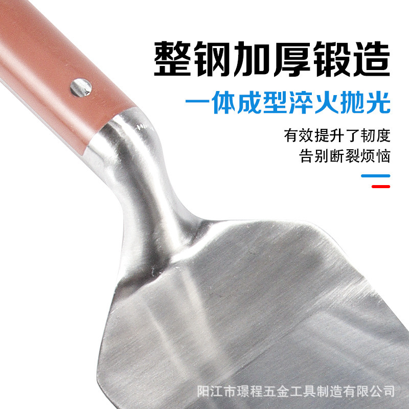 璟程不锈钢一体皿刀抹泥刀刮腻子抹子灰匙抹灰刀工匠泥水工具批发|undefined