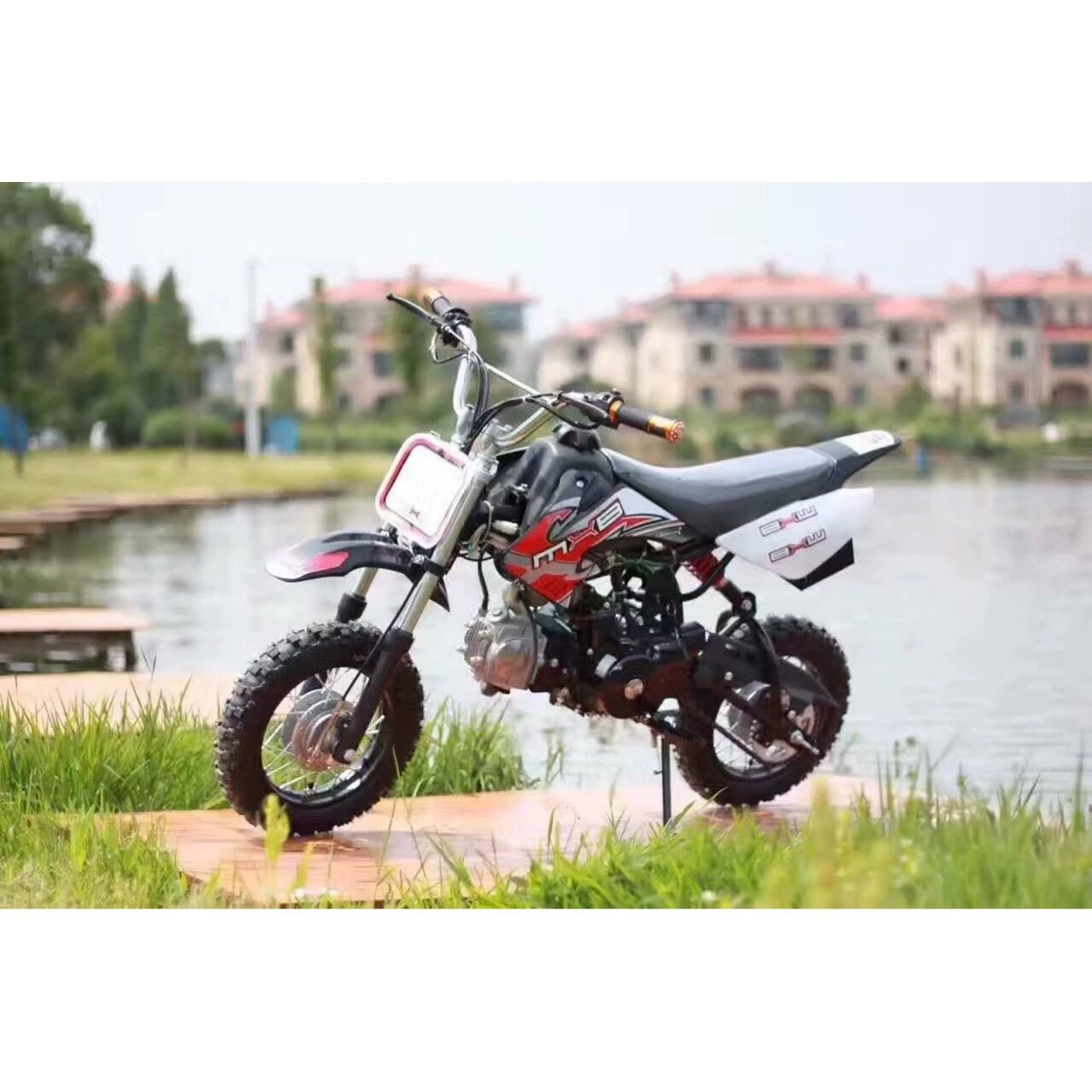 Маленькая летающая орлица двухколёсный мотоцикл 125cc мотокросс внедорожная трасса начального уровня для взрослых соревнование