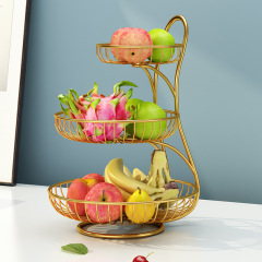 一件代發果盤餐桌水果置物架客廳茶几擺放零食收納架桌面水果籃