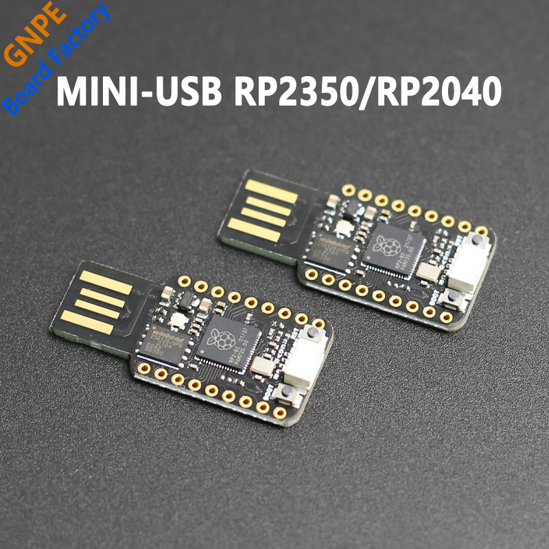 树莓派迷你 MINI-USB RP2350开发板 raspberry pi PICO双核RP2040