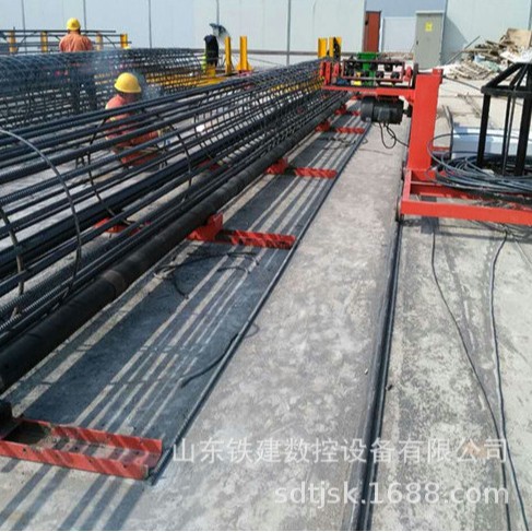 铁建数控钢筋笼绕筋机TJRL3000-15定位精准高效分解笼子和安装