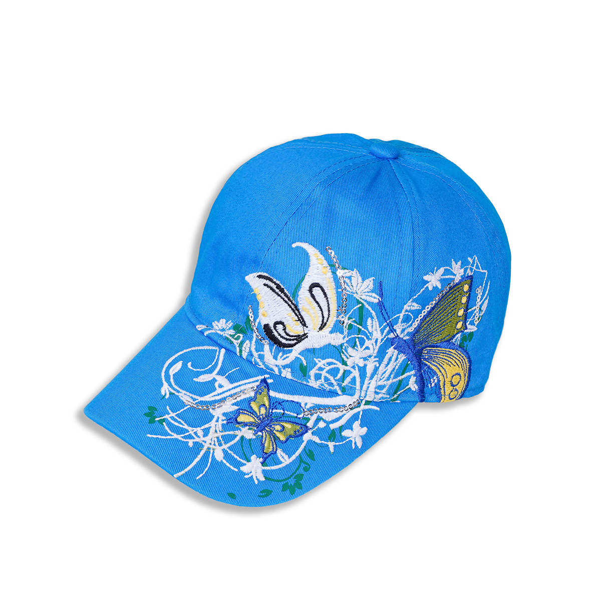 Ethnic Embroidery Butterfly Baseball Cap Wholesale Nihaojewelry display picture 2