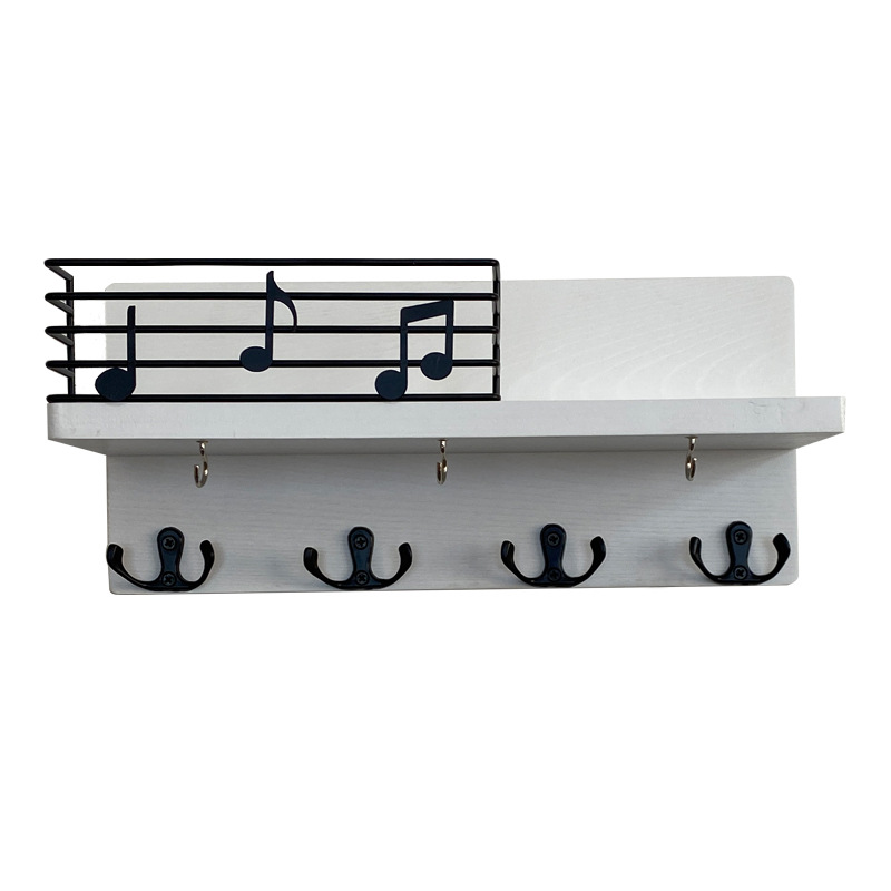 Amazon sala de estar colgante de madera pared colgante de pared estante de almacenamiento colgante de llaves de puerta de entrada marco de madera