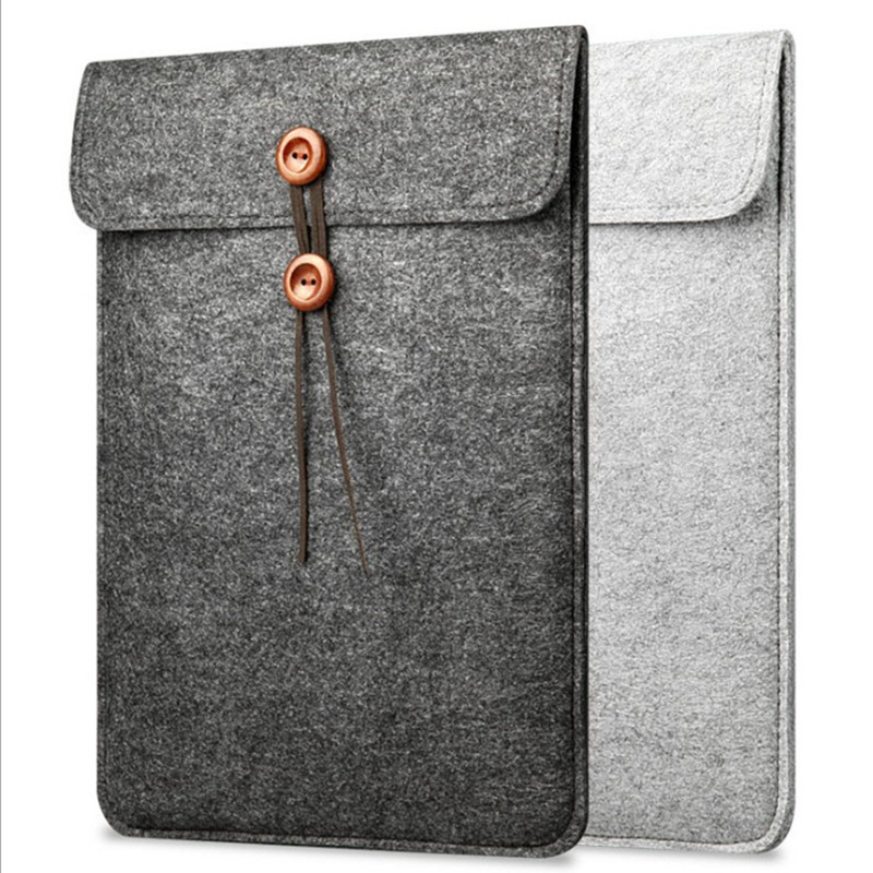 One-piece hair felt bag MacBook liner bag laptop ipad protective case computer bag wholesale logo
