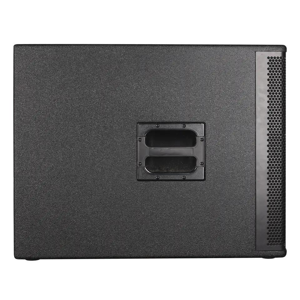 Sistema de matriz de línea de subwoofer profesional de 18 pulgadas de un solo subwoofer fuerte etapa KP618s directo