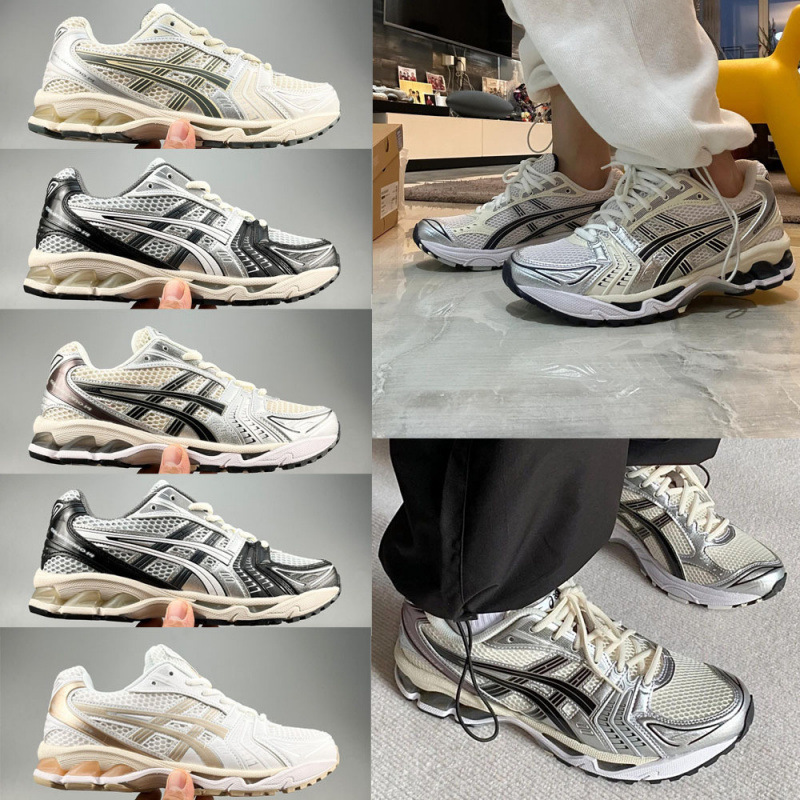 Putian Pure Original Gel-Kayano 14 Cushioning and Rebound K14 Low-Top Breathable Mesh Casual Sports Running Shoes