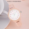 Quartz watch suitable for men and women, for secondary school, simple and elegant design, factory direct supply