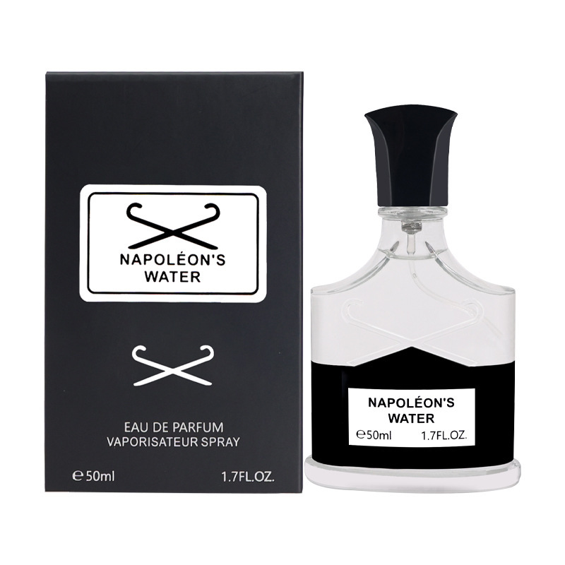 Celebridad de Internet mismo estilo original corazón amantes Napoleón agua perfume hombres de larga duración Fragancia ligera fresca natural 50ml