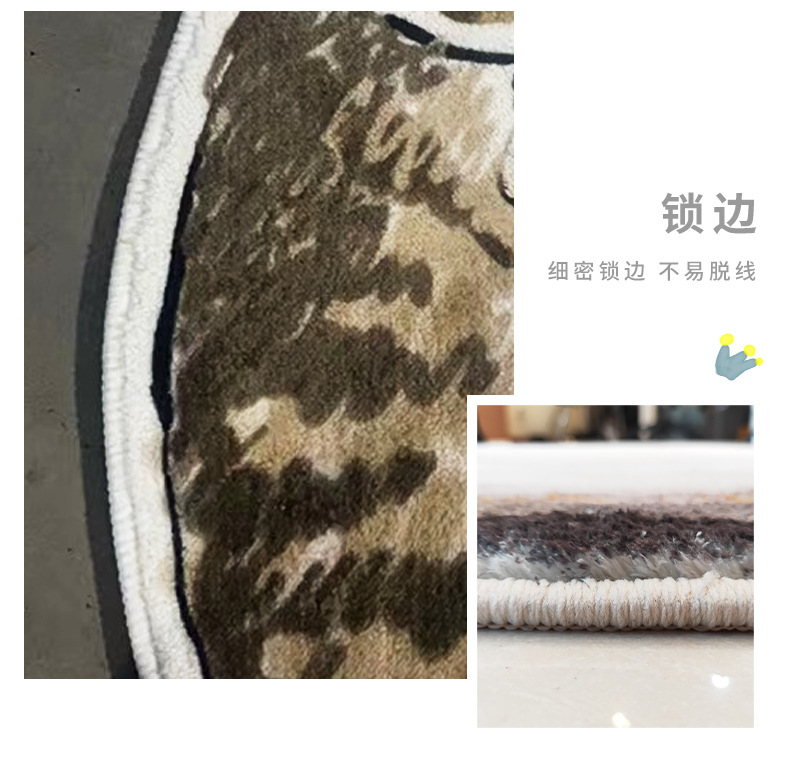 床边毯,儿童房地毯,仿羊绒地毯,卡通地毯