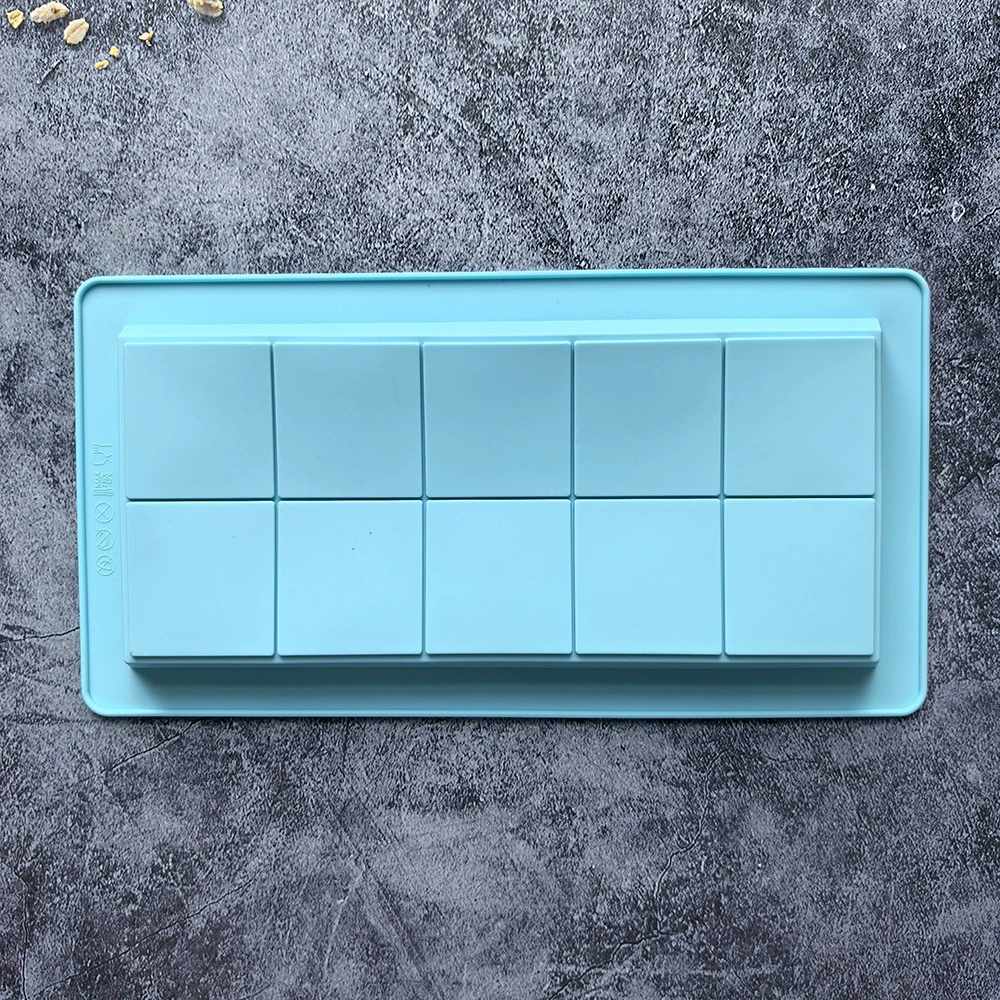Acrylic silicone mold, 10 cells