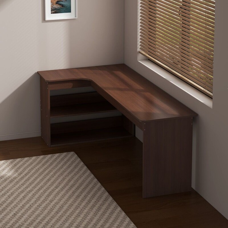 Desk for students, home study writing desk, bedroom computer desk, desktop bookshelf and bookcase integrated small table, office desk Desk for students, home study writing desk, bedroom computer desk, desktop bookshelf and bookcase integrated small table, office desk