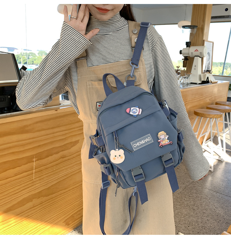 new schoolbag Korean hit color cute backpack college style backpackpicture2