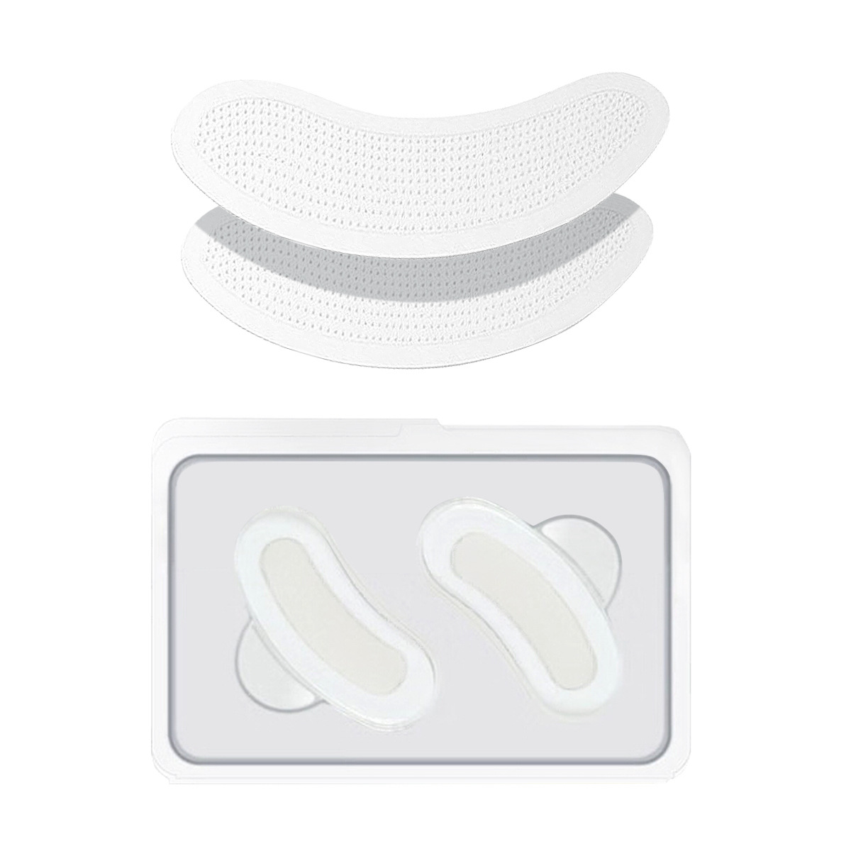 작은 눈 패치 베어백(로고 없음)