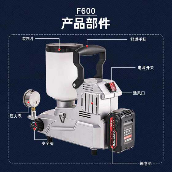 Cross-border small multi-functional latex paint paint paint spraying machine portable portable high-pressure airless spraying machine