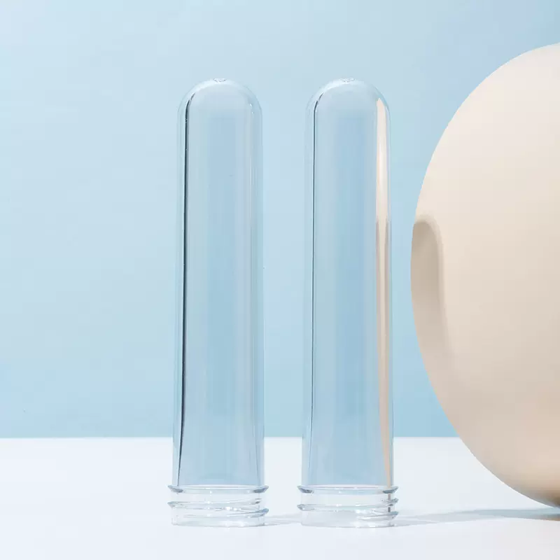 厂家直销32牙47克透明实色可定 洗发水瓶沐浴露瓶胚 注塑洗护胚管