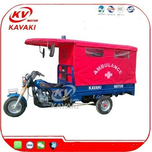 Afrika Mario 175cc Sadə Tibbi Təcili Yardım Trisikleti İxracı
