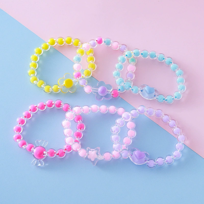 6.1 Детский милый внутренний бус браслет из бисера