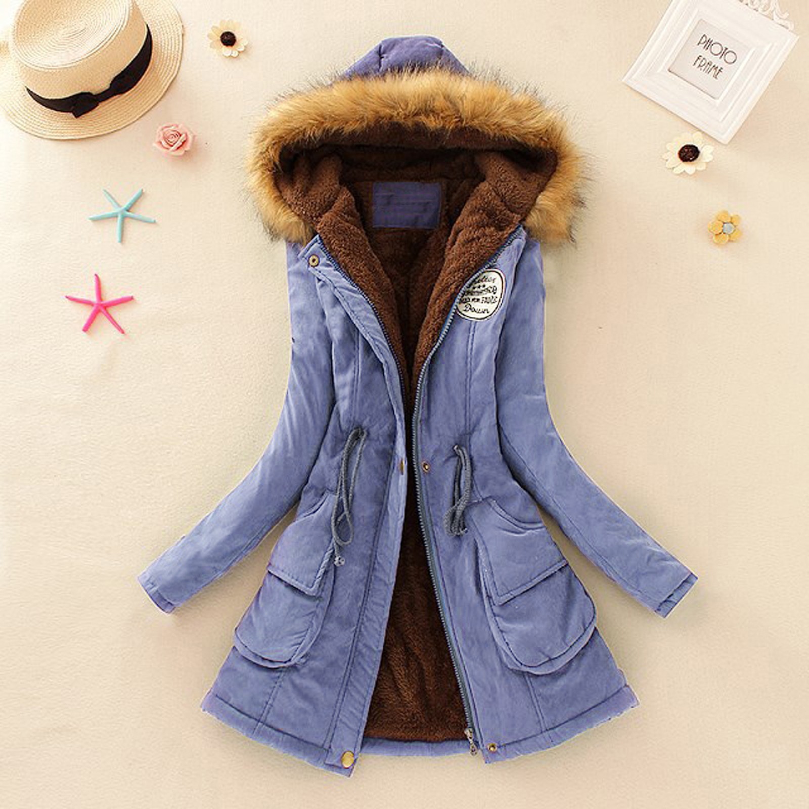 Chaqueta de invierno de gran tamaño para mujer – abrigo cálido y elegante de temporada
