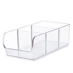 Storage Box with Dividers for Snacks Tea Bags Coffee Desk Kitchen Storage Organization Shelf Amazon Wholesale