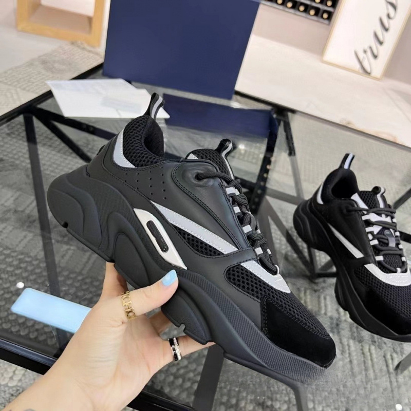 European Station 2024 New B22 Men's and Women's Running Sports Shoes Casual Thick-Soled Dad Shoes Trendy Shoes