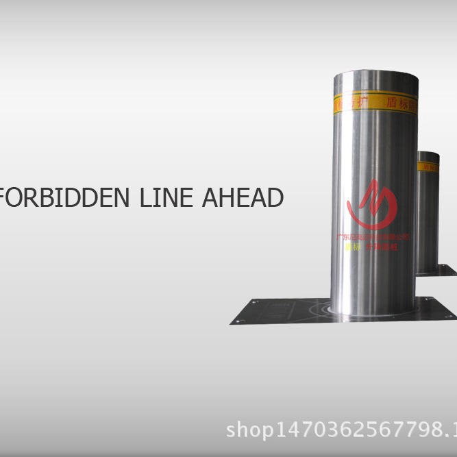 重庆遥控自动不锈钢升降路桩 人行道安全防护升降柱 液压深降路桩