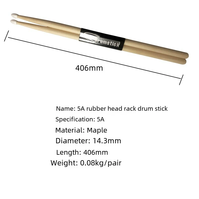 Shelf Drum Bask Drum Hammer Oak Wooden Drum Bant