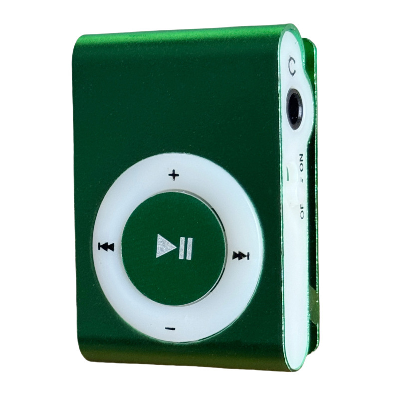 鉄クリップTFカードmp3プレーヤー金属ミニmp3大学生学習ウォークマンプレゼント携帯mp3|undefined