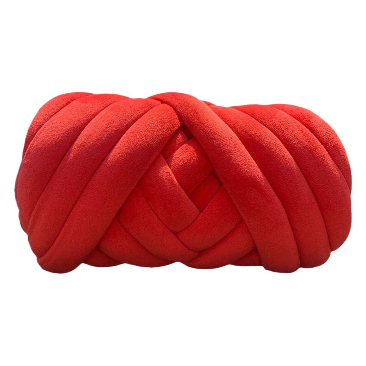 Amazon Новый DIY кристалл бархатный сердечник пряжа толщиной 3 см шерстяное одеяло ручной работы линия ткань Подушка кошка гнездо линия