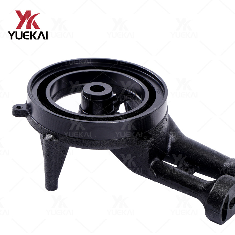 Soporte para estufa de gas empotrada Yuekai, accesorios para estufa, 120 # Quemador de estufa de hierro fundido, quemador de estufa de gas, quemador de estufa de gas natural