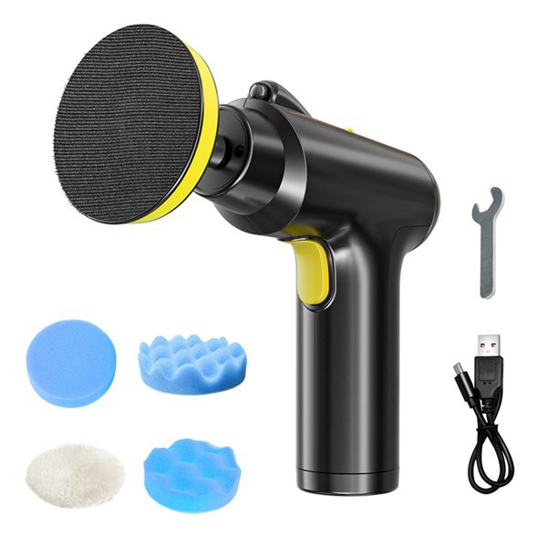 Polishing Machine, Cordless Waxing Machine, Car Beauty, Small Polishing Machine, Car Paint Scratch Repair, Electric Cleaning Brush