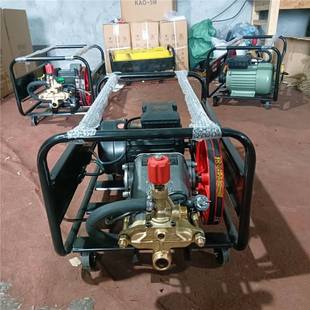 Shanghai Black Cat 55.58 commercial high-power high-pressure car washing machine, 22L large-flow car washing pump, self-priming dual-purpose