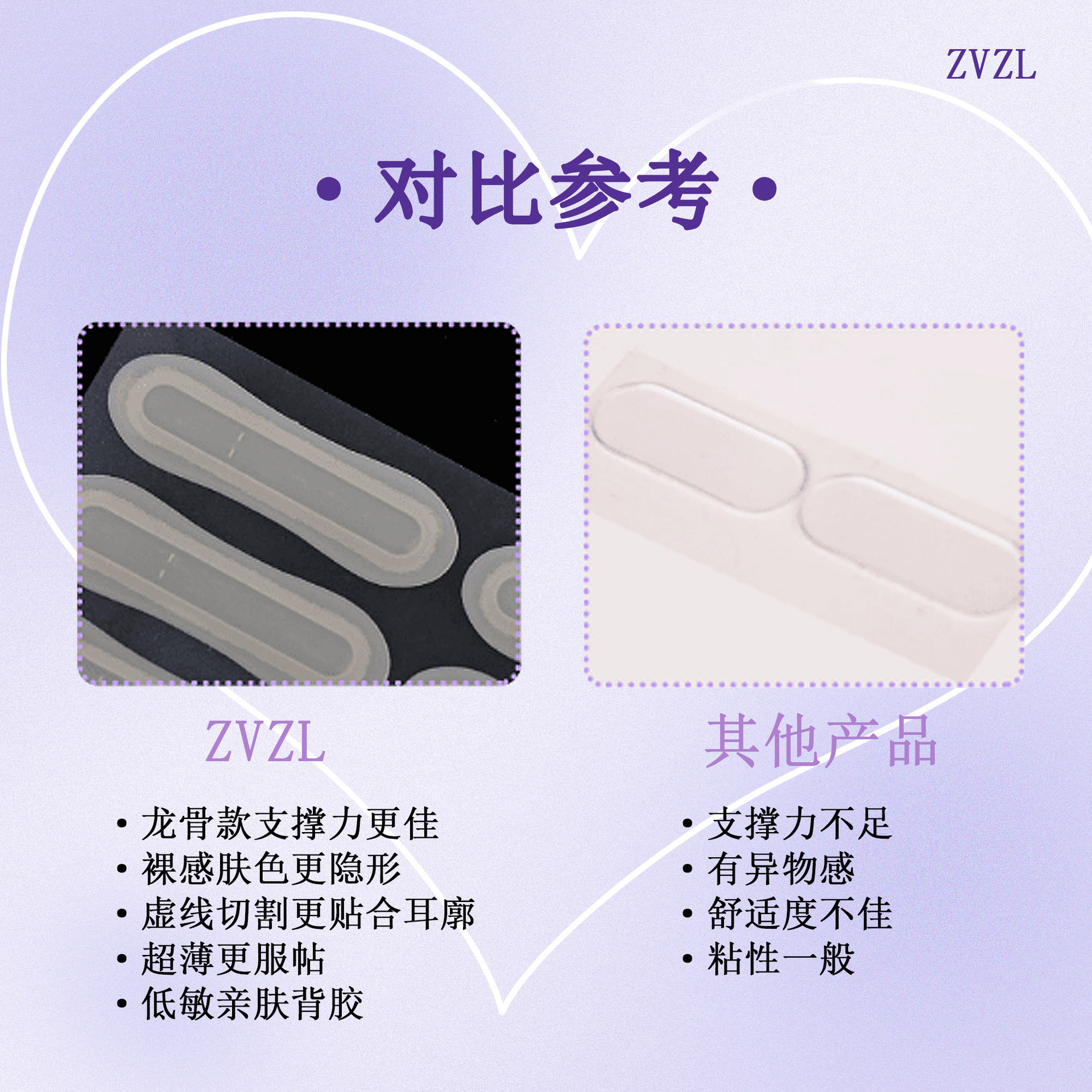 Parche de oreja de quilla de bala ZVZL