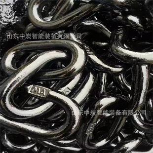High strength round ring chain for mining bears large pulling force 13*45 round ring chain for mining