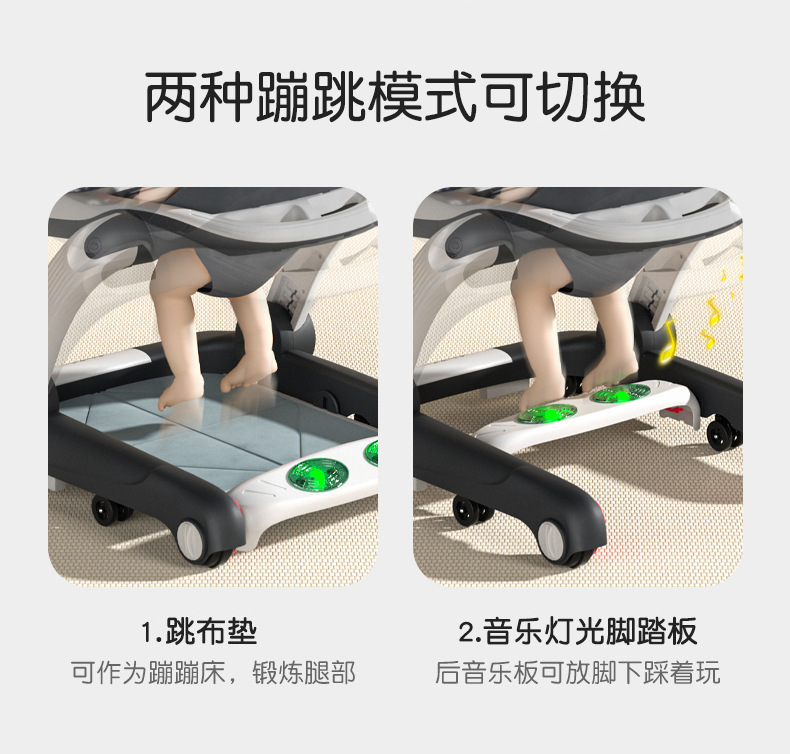 婴儿学步车防o型腿儿童手推学行车防侧翻宝宝助步车跨境新品批发