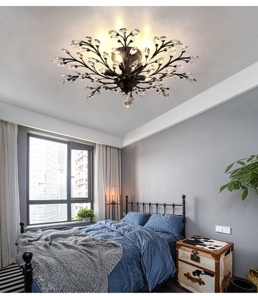 Retro coffee ceiling light for living room