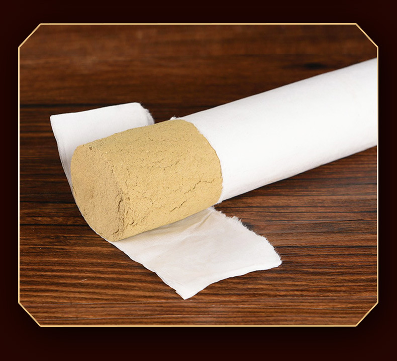 3cm Thick Moxa Sticks Ai Tiao 40:1 Refined Moxa Wool Rolls for Moxibustion Wellness specifications