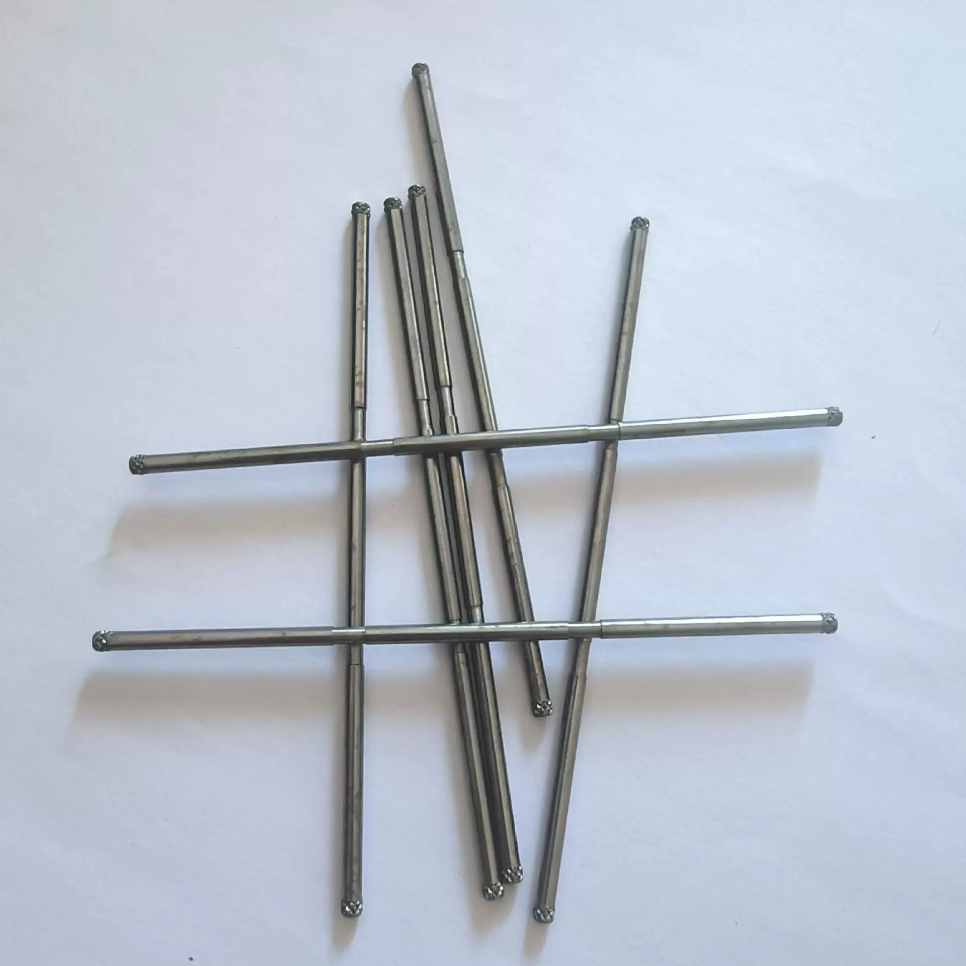 高速吹风机五件盘发器轴车床件滚花轴卷发器五金配件