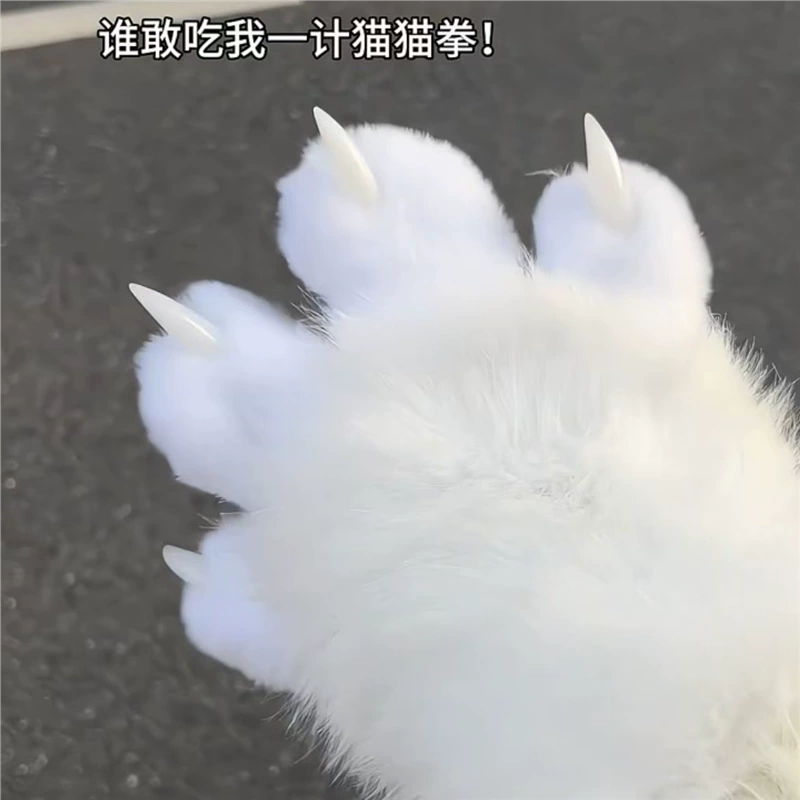 Warm cute gloves, cosplay