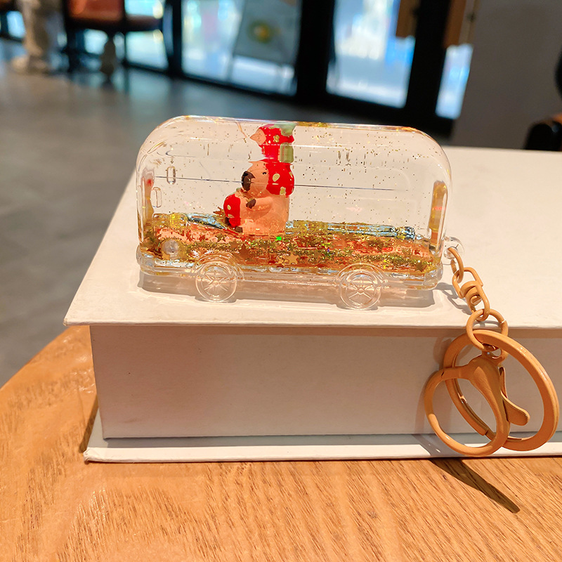 Cartoon Dream Bear Girl Keychain leche rosa muñeca adorable bolso de pareja colgante pequeño regalo al por mayor