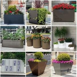 花箱;排椅、等候椅;花盆容器