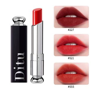 Ditu Ditu feather yarn velvet lipstick women's moisturizing lasting not easy to decolorize waterproof matte 3G