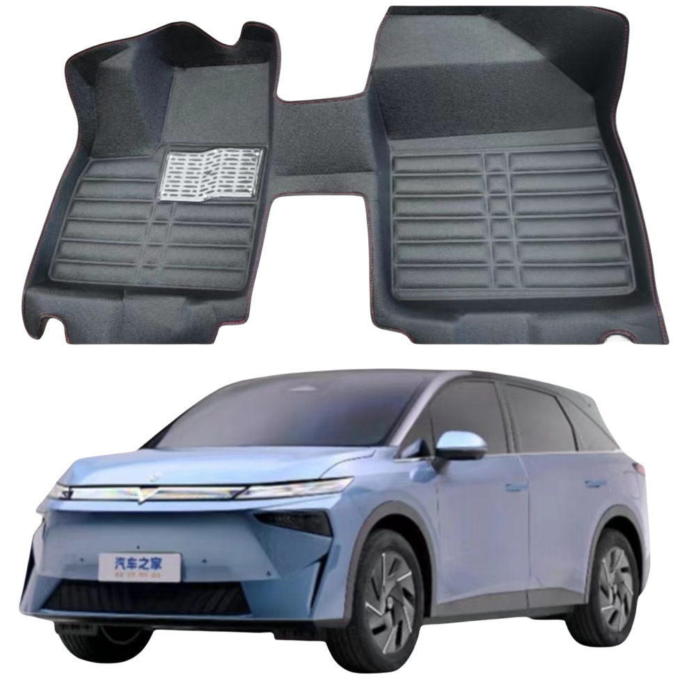 PVC cuero coche pie estera para Qi Chen XV6 coche especial impermeable resistente al desgaste antideslizante