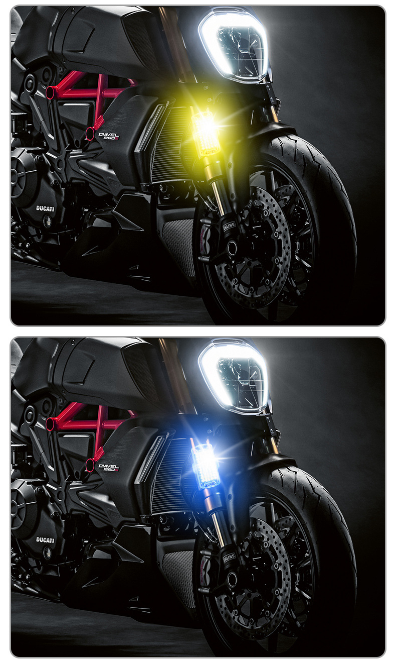 M6S large-capacity car, motorcycle, electric vehicle, aircraft light, modified drone flash light, outdoor warning light