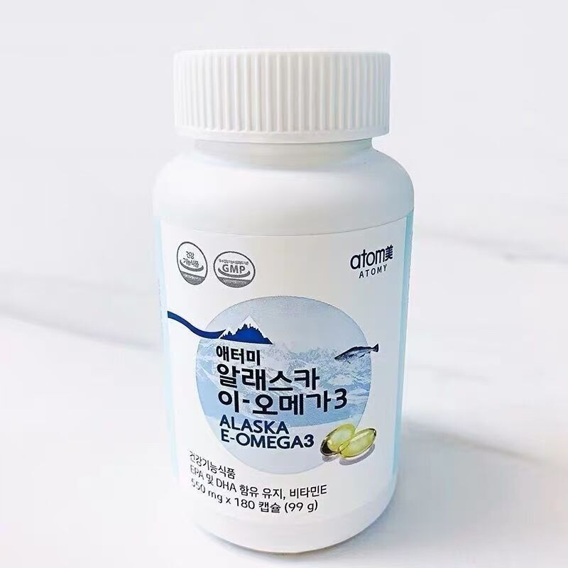 艾多美 atomy官网正品代购180粒深海鱼油软胶囊阿拉斯加深海鱼油|undefined