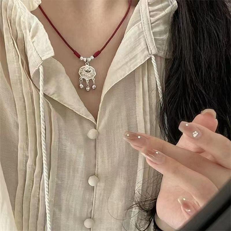 送妈妈步步生莲生日礼物女生老婆给长辈母亲节创意实用项链网红|undefined