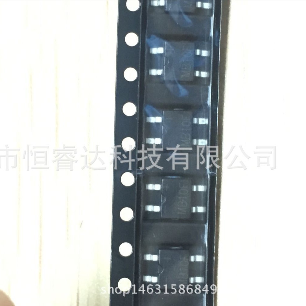 厂家直销贴片整流桥MB10F 0.5A 1000V SOP-4 大芯片 质量保证